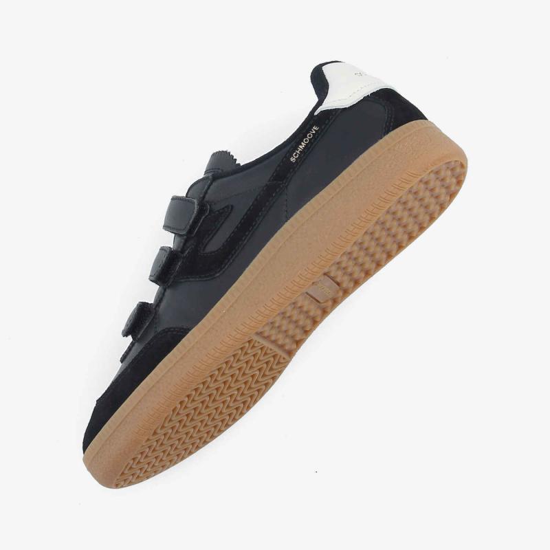 SHEFFIELD STRAPS W - NAPPA/SUEDE - NOIR